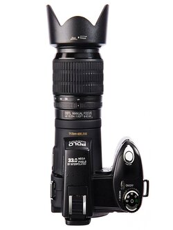 Digital Camera 24X Optical Zoom Auto Focus Burst Fire Professional Cameras DSLR Camera D7200 33MP HD Video EU Plug
